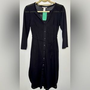 NEW with tags never worn! H&M MAMA Jersey Tunic in Black Size S